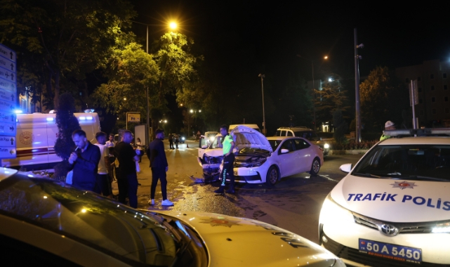 Nevşehir’de 2 otomobil çarpıştı: 3 yaralı