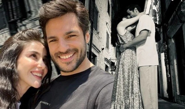 Özge Gürel’den Serkan Çayoğlu’na: El ele yürürken yollar hep çiçek