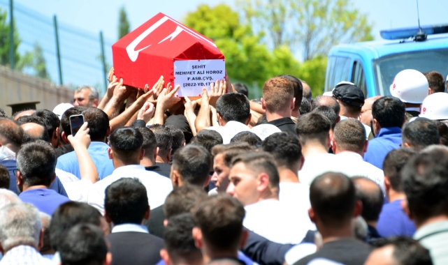 Pençe-Kilit şehidine acı veda