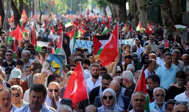 Sakarya’da ‘Büyük Filistin Yürüyüşü’