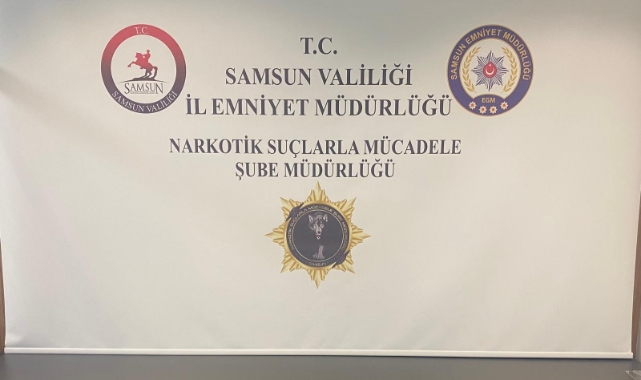 Samsun'da 421 gram skunk ele geçirildi