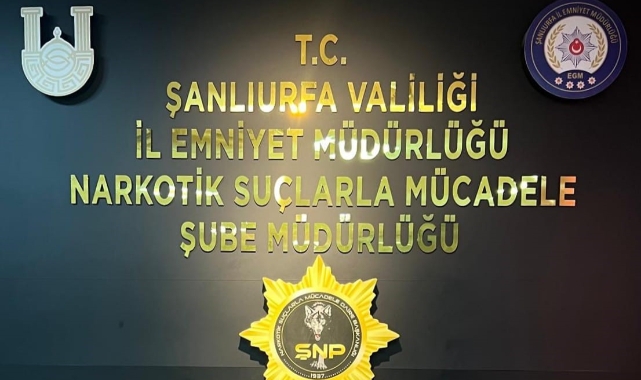 Şanlıurfa’da 4 kilo uyuşturucu ele geçirildi