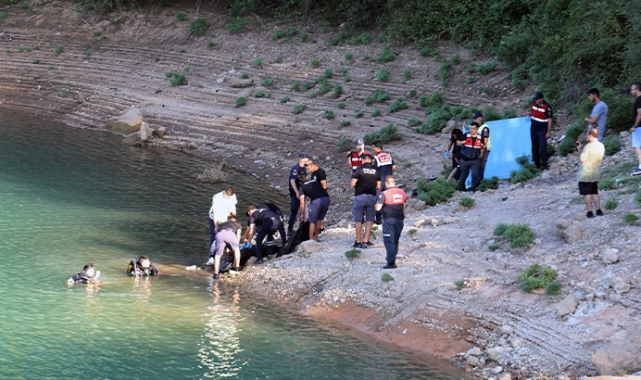 Serinlemek için gölete giren anne ve 2 çocuğundan acı haber