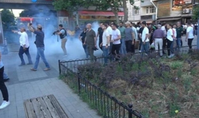 Siirt'te Hakkari protestosuna polis müdahale etti!