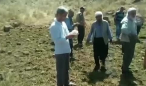 Siverek’te otomobil şarampole yuvarlandı