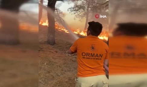 Soma'daki orman yangını kontrol altına alındı