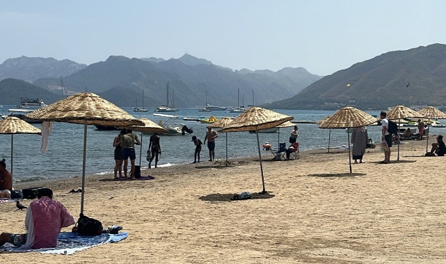Termometreyi gören, soluğu denizde aldı