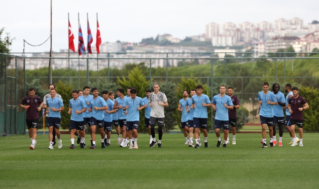 Trabzonspor, yeni sezon hazırlıklarına başladı