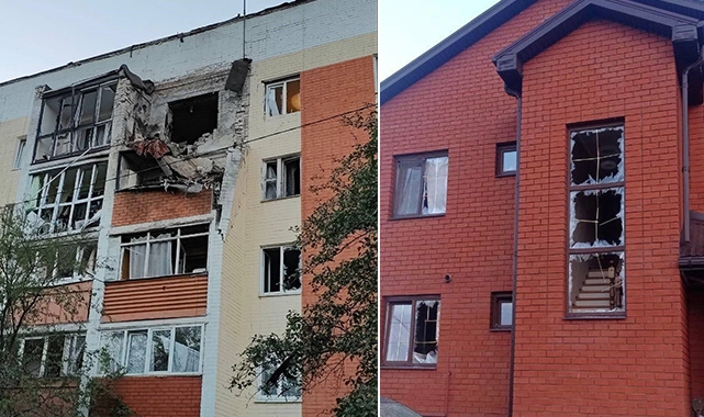 Ukrayna yerleşim yerini hedef aldı!