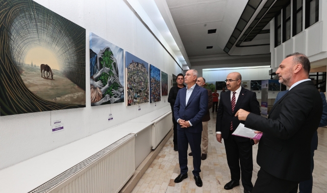 Vali Demirtaş, Devlet Güzel Sanatlar Galerisini ziyaret etti