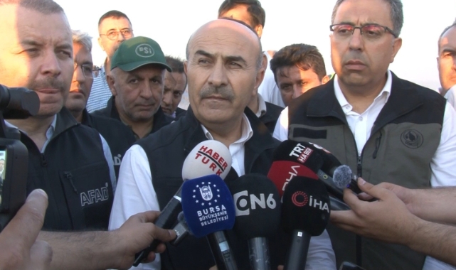 Vali Demirtaş'tan Bursa'daki yangın hakkında son dakika açıklaması