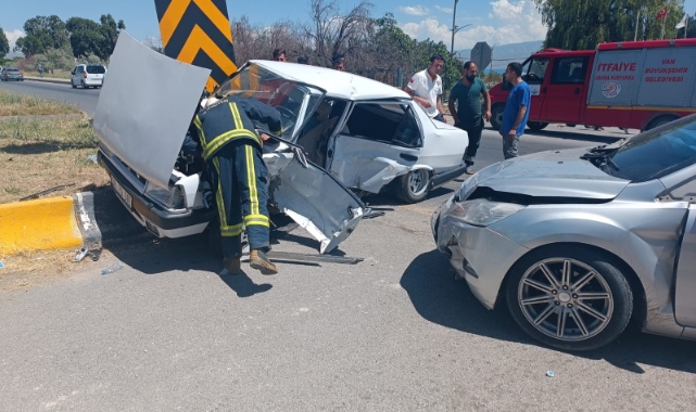 Van'da trafik kazası: Çok sayıda yaralı var!