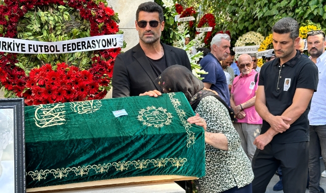 Volkan Demirel'in babası son yolculuğuna uğurlandı
