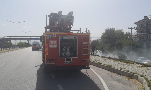 Yangına müdahale ederken kalp krizi geçirip hayatını kaybetti
