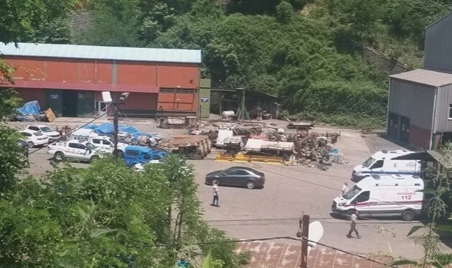 Zonguldak'ta madende göçük!