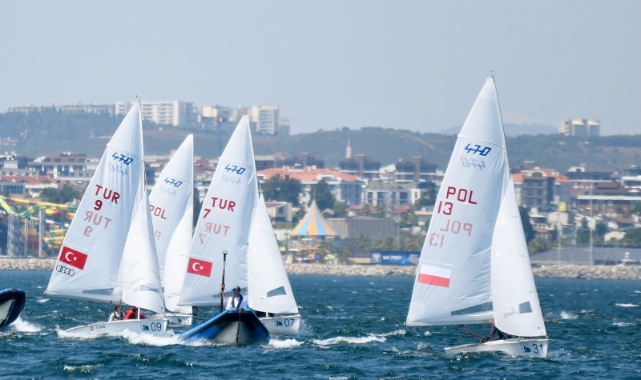 14 ülkeden 74 yelkenci Kocaeli'de yarıştı