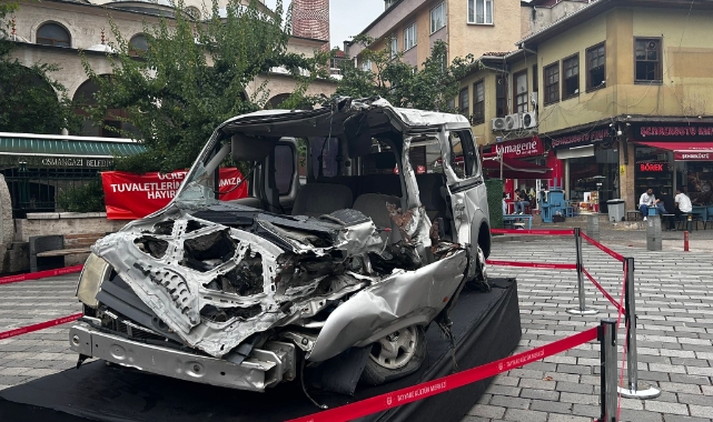 15 Temmuz’un sembollerinden biri Bursa’da sergileniyor
