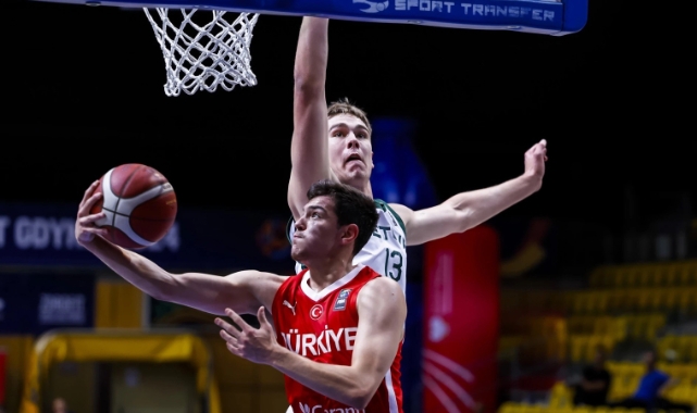 20 Yaş Altı Türkiye Erkek Basketbol Milli Takımı, Litvanya’yı geçemedi!