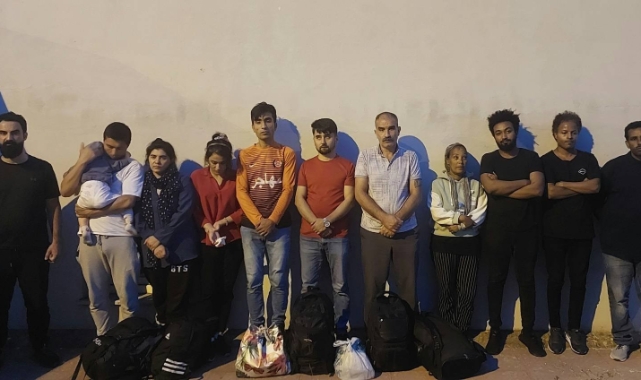 23 kaçak göçmen yakalandı