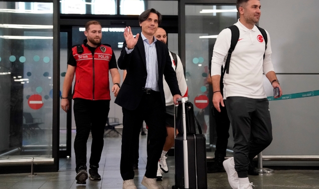 A Milli Futbol Takımı, yurda döndü
