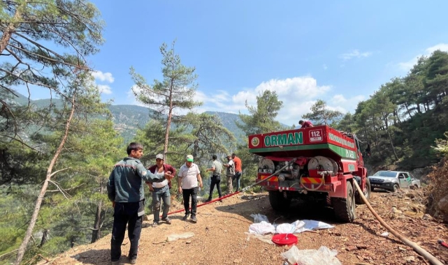Adana’da orman yangını