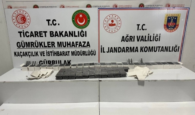Ağrı'da kaçakçılık operasyonunda 4 gözaltı   