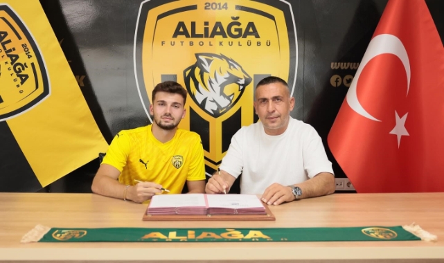 Aliağaspor FK, Eren Bayraktar'ı kadrosuna Kattı