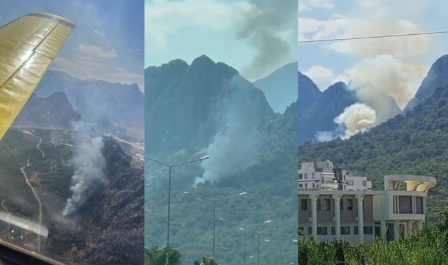 Antalya’da orman yangını