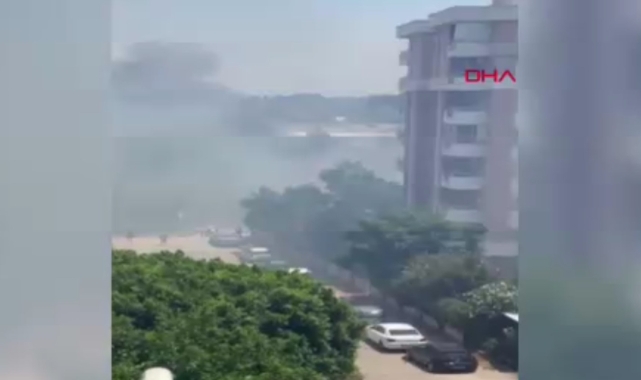 Antalya'da yangın paniği!