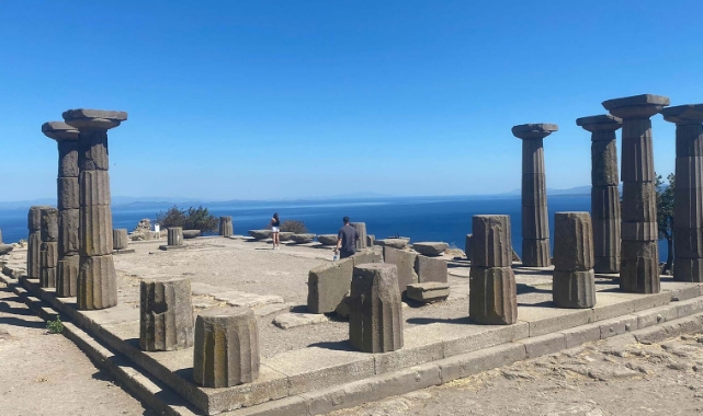 Assos Ören Yeri yeniden ziyarete açıldı