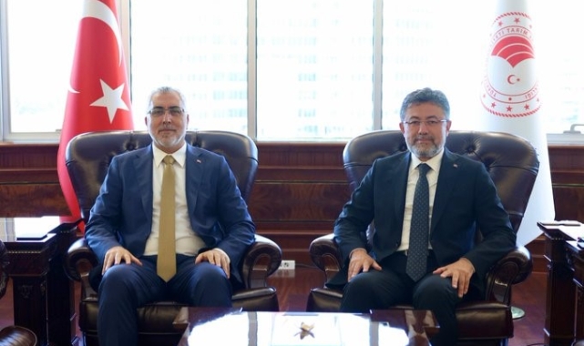 Bakan Işıkhan'dan Tarım ve Orman Bakanı Yumaklı'ya ziyaret!