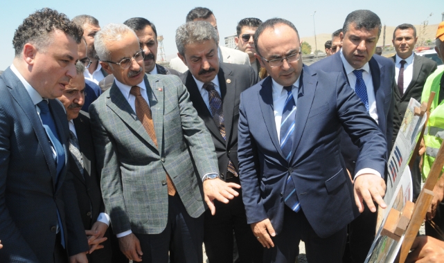 Bakan Uraloğlu Şırnak'ta çalışmaları inceledi