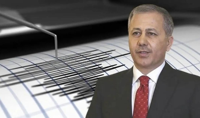 Bakan Yerlikaya'dan 'deprem' açıklaması!