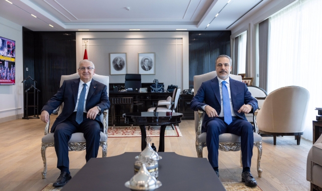 Bakanlar Fidan ve Güler bir araya geldi