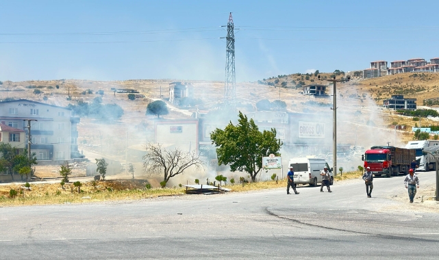 Balıkesir’de korkutan yangın!