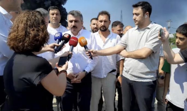 Başkan Yılmaz olay yerinde incelemelerde bulundu!