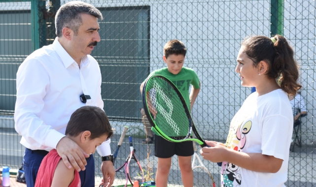 Başkan Yılmaz sporcularla buluştu