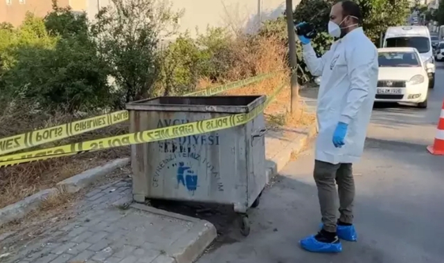 Bebeğini çöp konteynerine bırakan kadın yakalandı