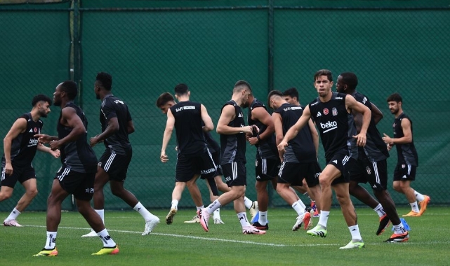 Beşiktaş, yeni sezon hazırlıklarını sürdürdü!