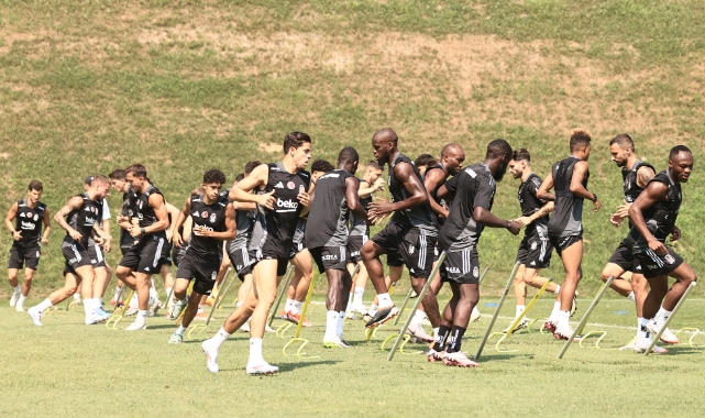 Beşiktaş, yeni sezon hazırlıklarını sürdürdü