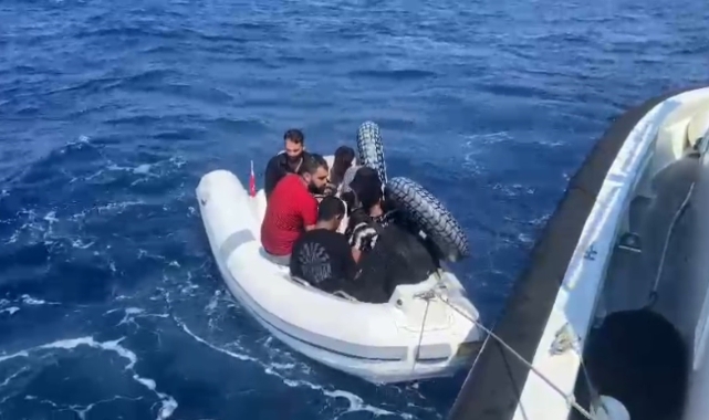 Bodrum'da 14 düzensiz göçmen yakalandı!   
