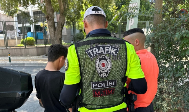 Bursa'da çalıntı motosikletle şehir turuna polis “dur” dedi