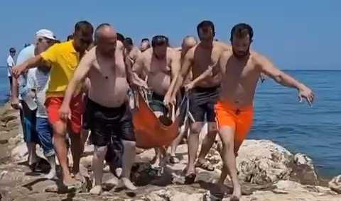 Bursa'da denizde can pazarı