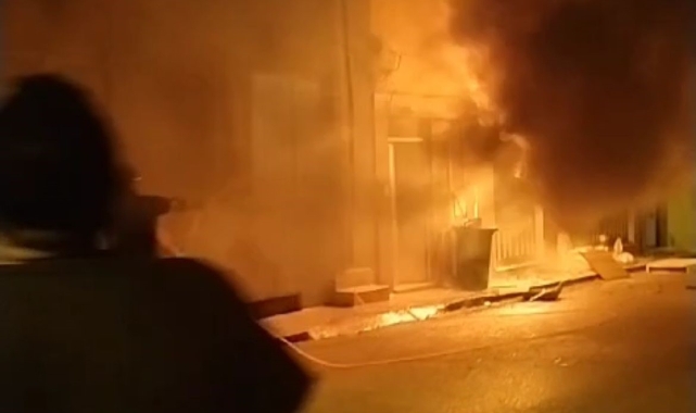Bursa'da korkutan yangın!