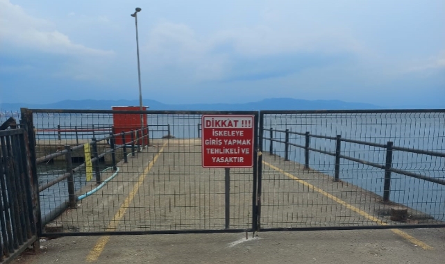 Bursa'da Kumla iskelesine mühür vuruldu