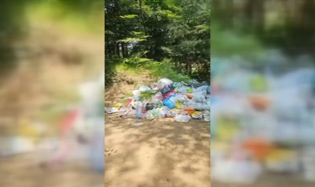 Bursa'da piknik alanları çöplüğe döndü