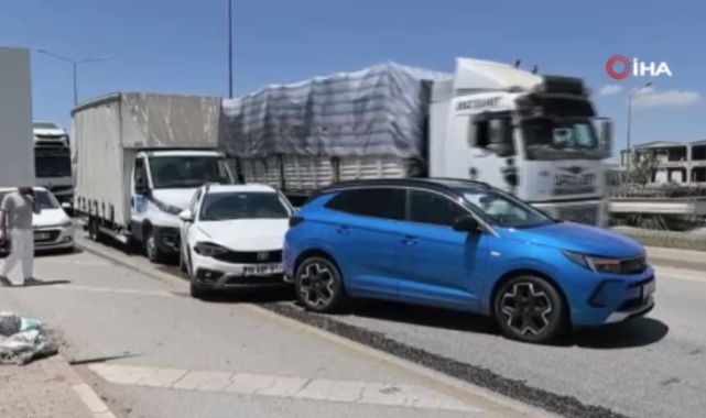 Bursa'da zincirleme kaza: 2 yaralı