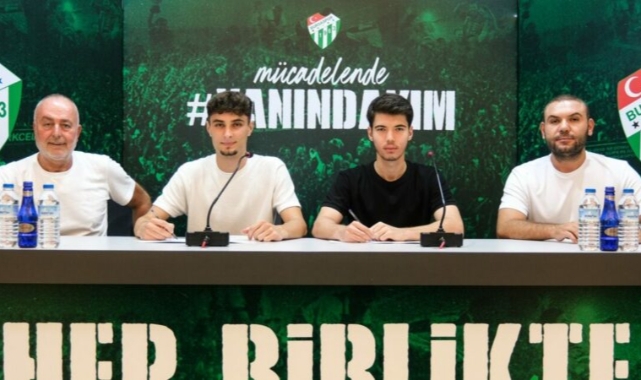 Bursaspor’da iç transferde iki yeni imza!