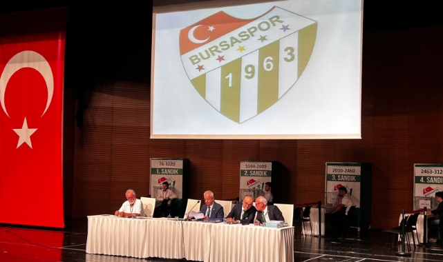 Bursaspor Olağan Seçimli Divan Kurulu Toplantısı'nı yaptı