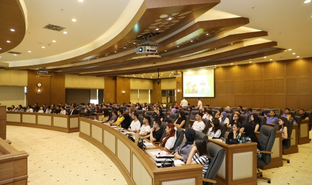 Büyükşehir'de stajyerler oryantasyon eğitiminde